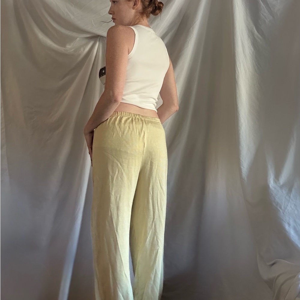 Vintage Liquid Gold Knit Pants